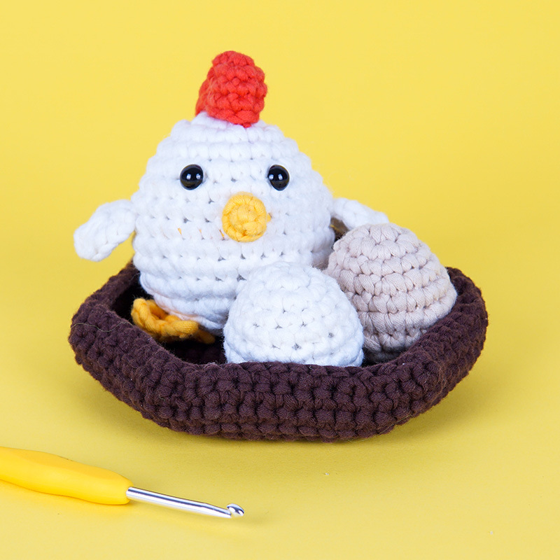Down-Home Hen Haven Crochet Kit