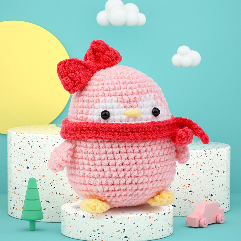 Crochet Kit For Beginners - Penguin