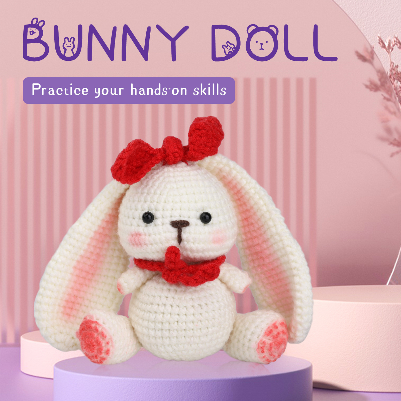 Crochet Kit For Beginners - Rabbit