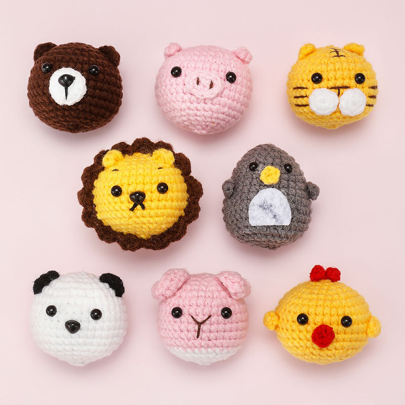Crochet Kit For Beginners - 8 PCS