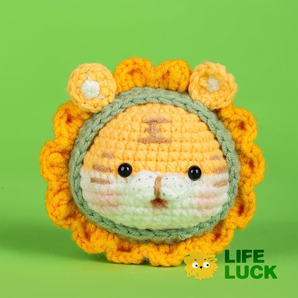 Crochet Kit For Beginners - Tiger Headgear